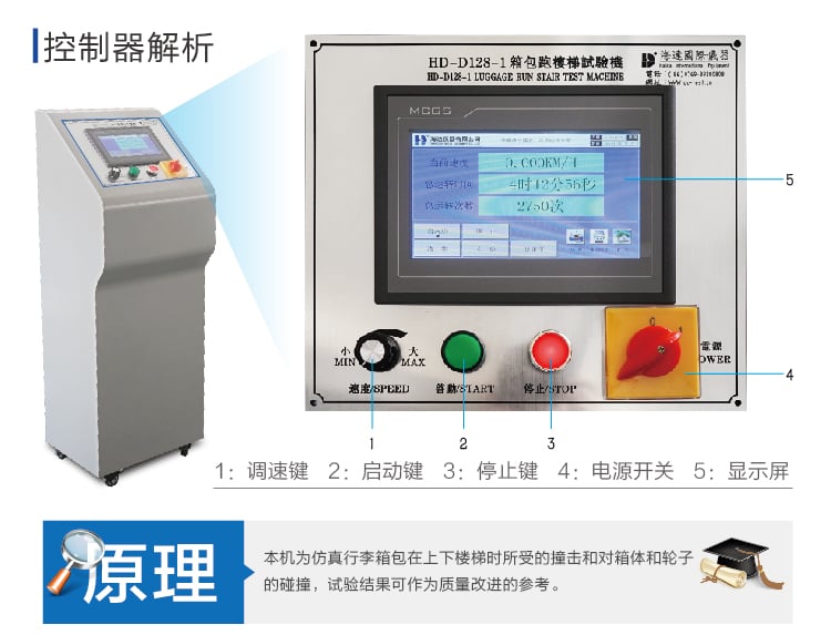 HD-D128-1箱包跑樓梯試驗(yàn)機(jī)-03 HD-D128-1箱包跑樓梯試驗(yàn)機(jī)-03